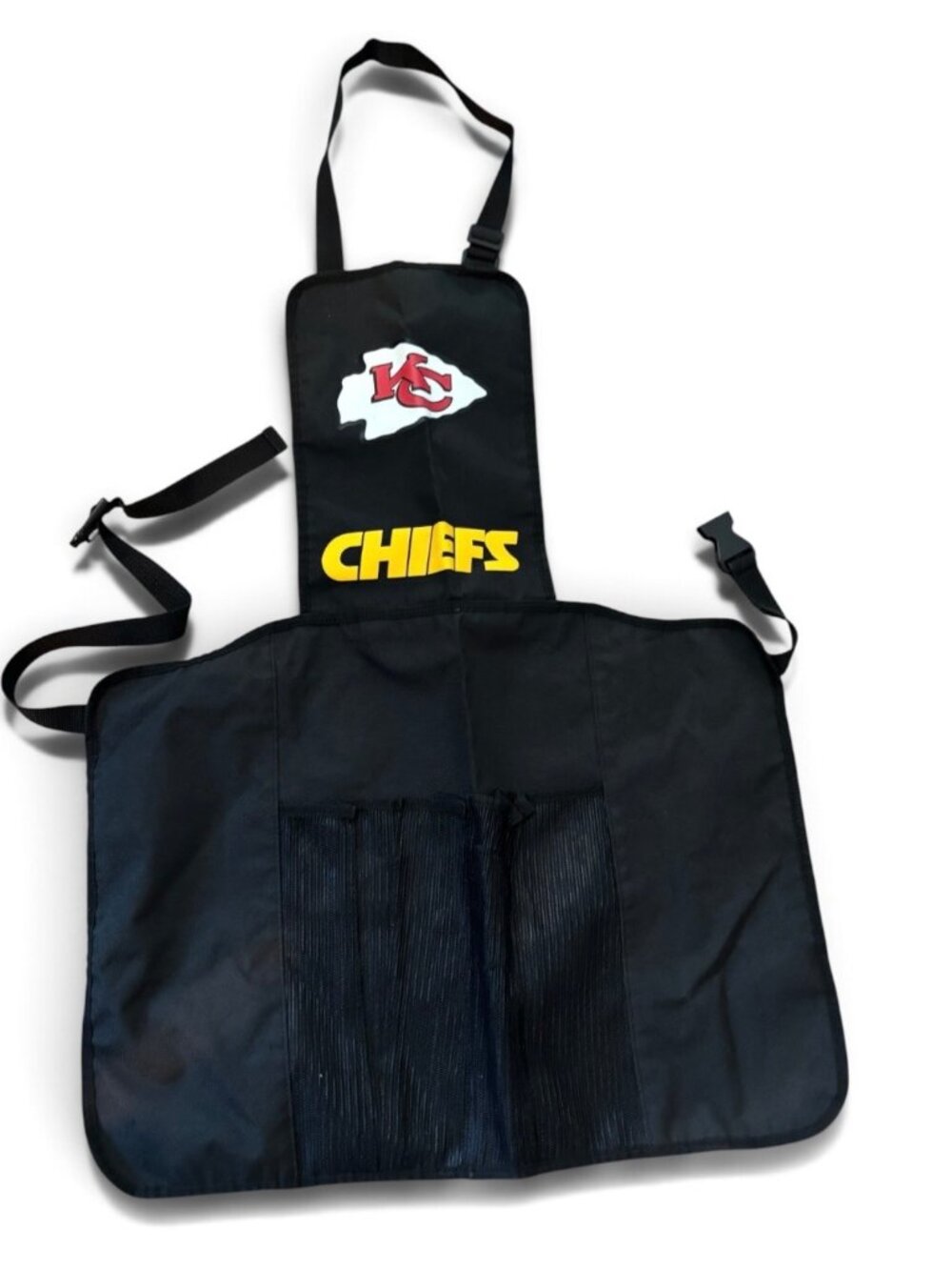 Kansas City Chiefs Game Day Tailgating Apron Pockets Grilling Adjustable